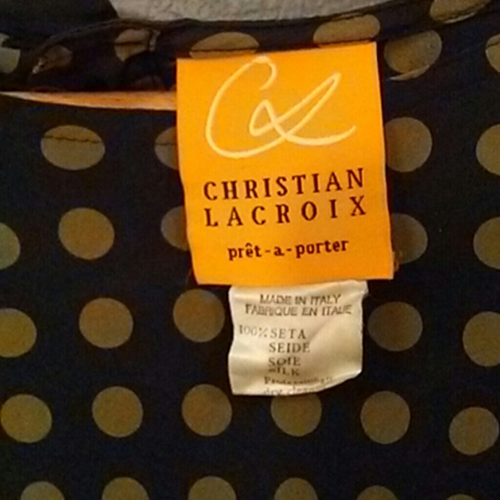 Vintage Christian Lacroix blouse - Picture 2 of 3